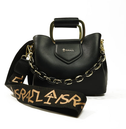 Black Tillary Bag Israel Brand 